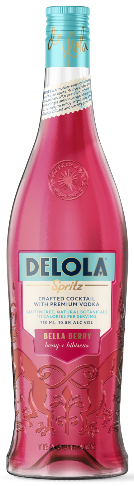 DELOLA VODKA SPRITZ BELLA BERRY MARYLAND 750ML