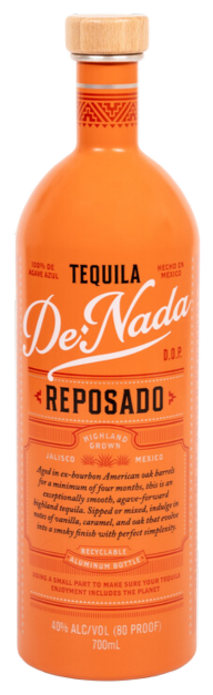 DE NADA TEQUILA REPOSADO 700ML