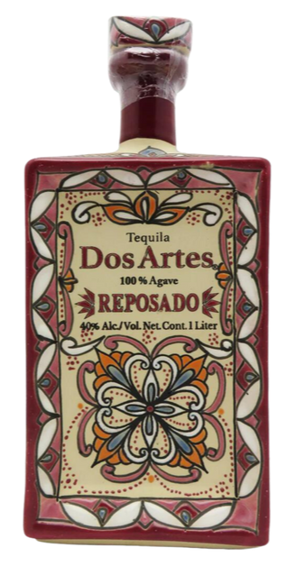 DOS ARTES TEQUILA REPOSADO ROSADO 1L