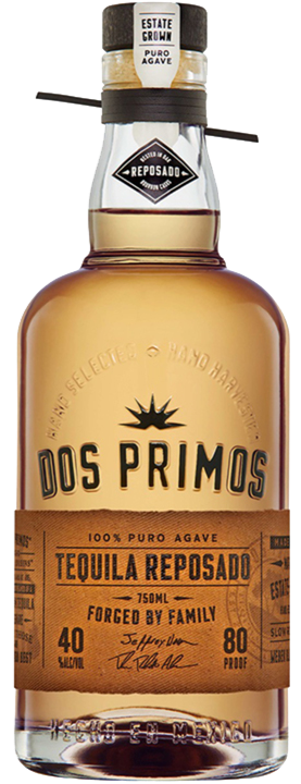 DOS PRIMOS TEQUILA REPOSADO 750ML