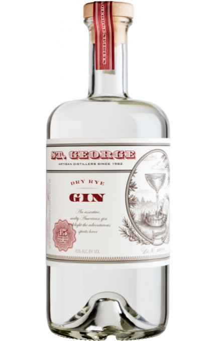 ST GEORGE GIN DRY RYE 750ML