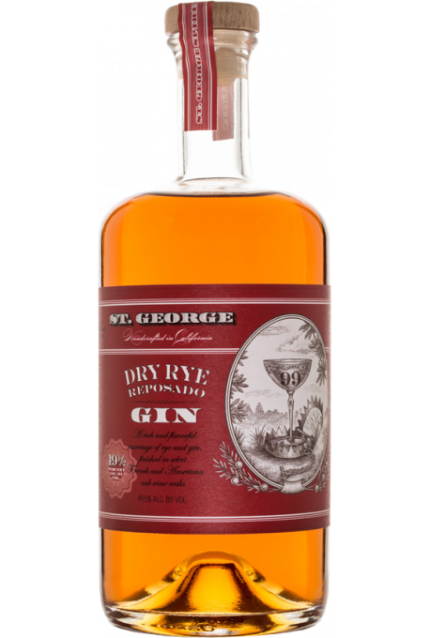 ST GEORGE GIN DRY RYE REPOSADO 750ML