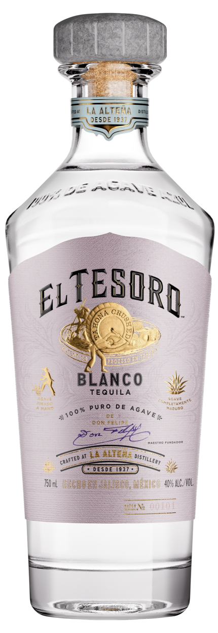 EL TESORO TEQUILA BLANCO 750ML