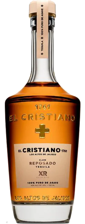 EL CRISTIANO TEQUILA EXTRA REPOSADO 750ML