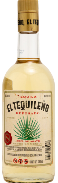 EL TEQUILENO TEQUILA REPOSADO 750ML