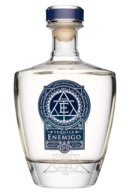 ENEMIGO TEQUILA ANEJO CRISTALINO 750ML
