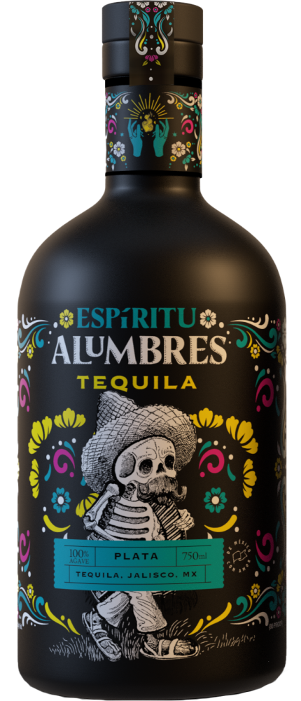 ESPIRITU ALUMBRES TEQUILA PLATA 750ML