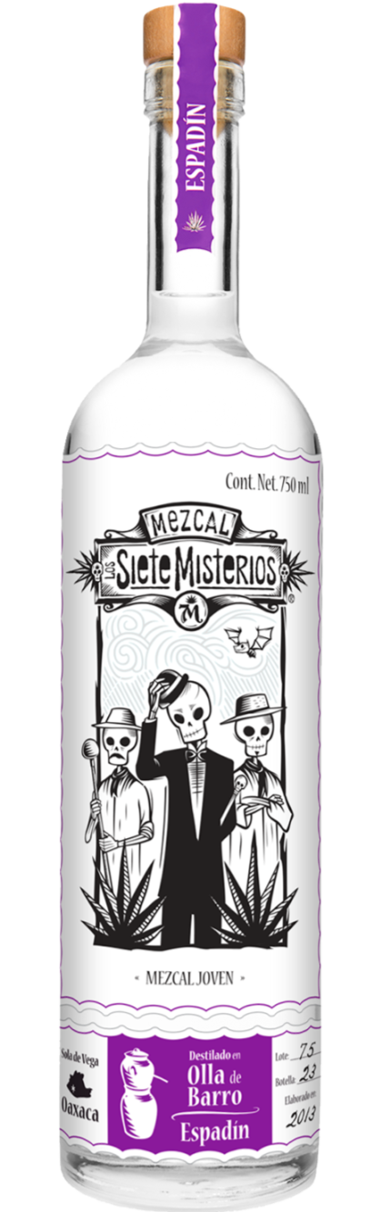 SIETE MISTERIOS MEZCAL ESPADIN 750ML