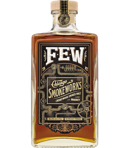 FEW SMOKEWORKS WHISKEY CHERRYWOOD SMOKED MALT ILLINOIS 750ML