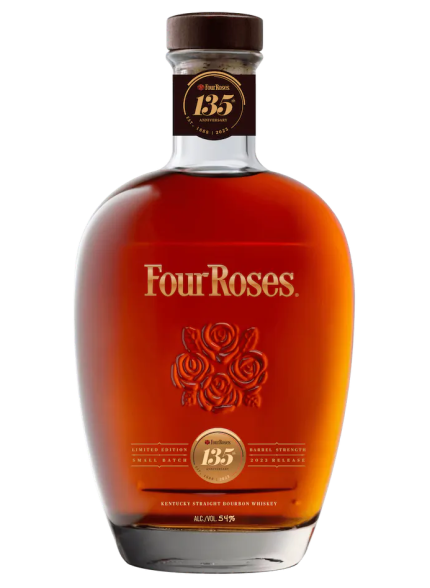 FOUR ROSES 135TH ANNIVERSARY BOURBON SMALL BATCH BARREL STRENGTH LIMITED EDITION 2021 RELEASE KENTUCKY 750ML