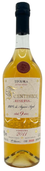 FUENTESECA TEQUILA RESERVA EXTRA ANEJO 9YR 2011 VTG 750ML