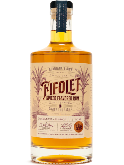 FIFOLET SPICED FLAVORED RUM SMALL BATCH LOUISIANA 750ML