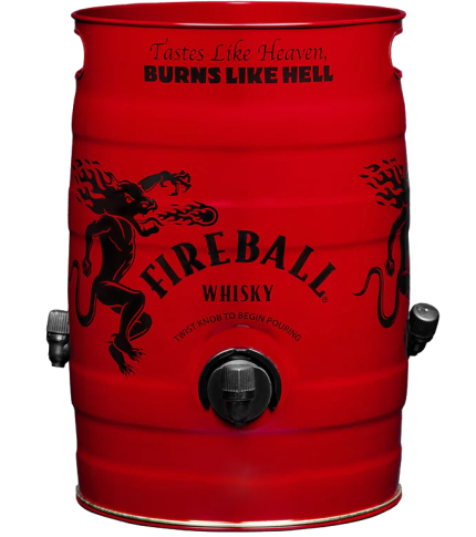 FIREBALL WHISKEY CINNAMON CANADA 4.5LI KEG