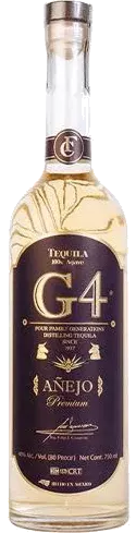 G4 TEQUILA ANEJO PREMIUM 6 BARRELS EDITION 750ML