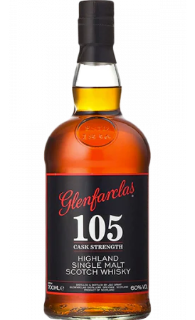 GLENFARCLAS 105 SCOTCH SINGLE MALT HIGHLAND CASK STRENGTH 750ML