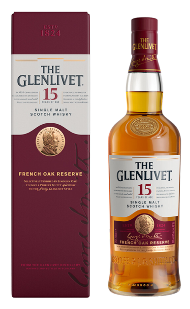 GLENLIVET SCOTCH SINGLE MALT 15YR 750ML