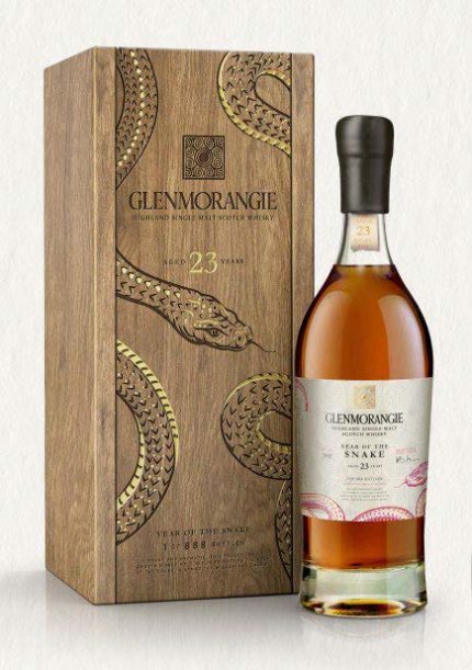 GLENMORANGIE SCOTCH SINGLE MALT YEAR OF THE SNAKE HIGHLAND 23YR 750ML