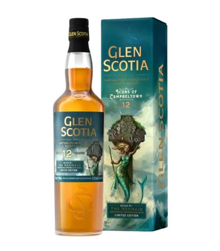 GLEN SCOTIA SCOTCH SINGLE MALT ICONS OF CAMPBELTOWN LIMITED THE MERMAID EDITION 12YR 750ML