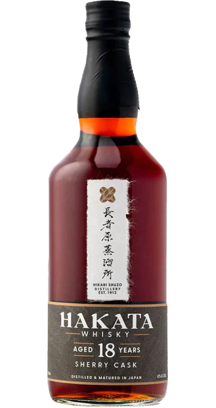 HAKATA WHISKY SHERRY CASK JAPAN 18YR 700ML