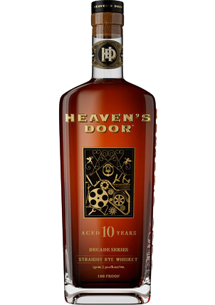 HEAVENS DOOR WHISKEY STRAIGHT RYE DECADE SERIES #2 TENNESSEE 10YR 750ML