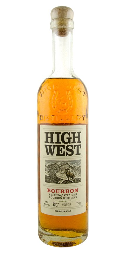 HIGH WEST WHISKEY BOURBON UTAH 750ML