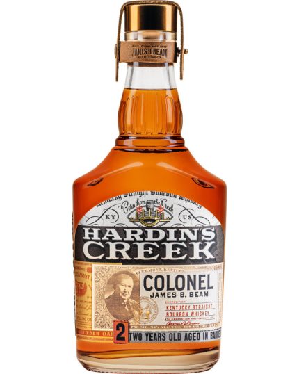 HARDINS CREEK COLONEL JAMES B BEAM BOURBON KENTUCKY 2YR 750ML