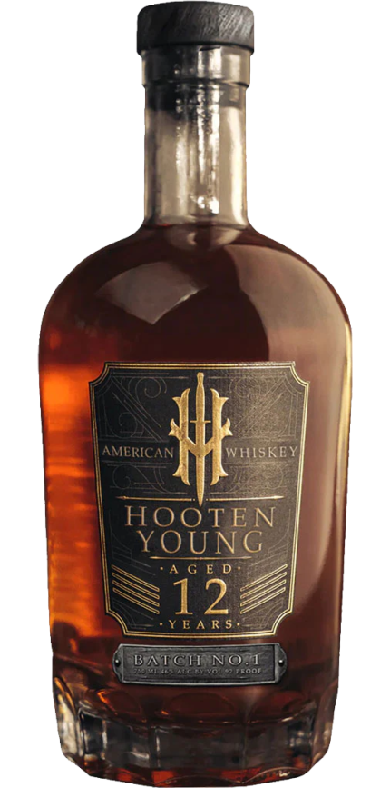 HOOTEN YOUNG WHISKEY BATCH NO 1 INDIANA 12YR 750ML
