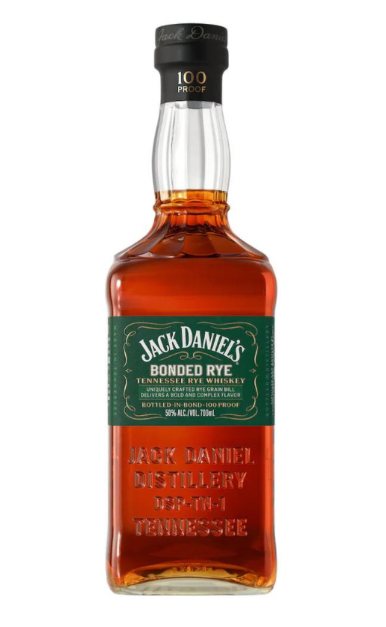 JACK DANIELS WHISKEY RYE BONDED 100PF TENNESSEE 700ML