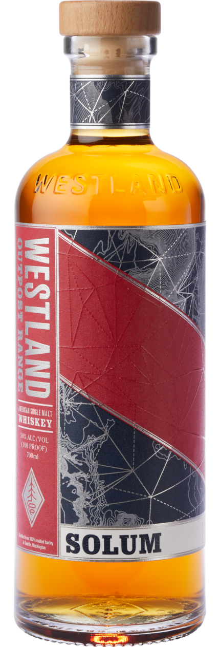 WESTLAND WHISKEY SINGLE MALT SOLUM OUTPOST RANGE 3RD EDITION WASHINGTON 700ML