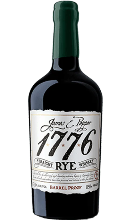 JAMES E PEPPER 1776 WHISKEY RYE BARREL PROOF KENTUCKY 750ML