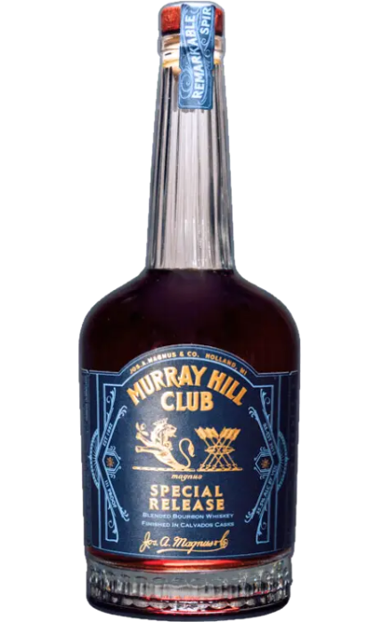 JOSEPH MAGNUS MURRAY HILL CLUB BOURBON BLENDED CALVADOS CASKS SPECIAL RELEASE MICHIGAN 750ML