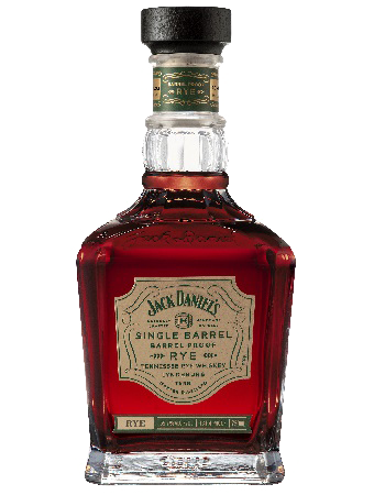 JACK DANIELS WHISKEY RYE SINGLE BARREL PROOF TENNESSEE  750ML