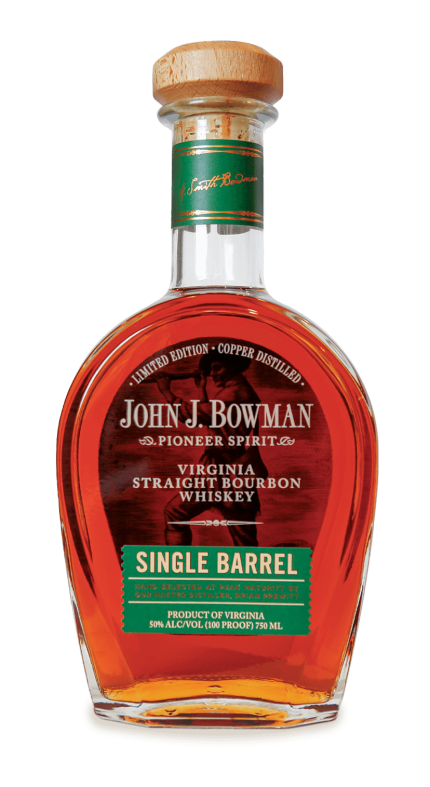 JOHN J BOWMAN BOURBON SINGLE BARREL 100PF 750ML