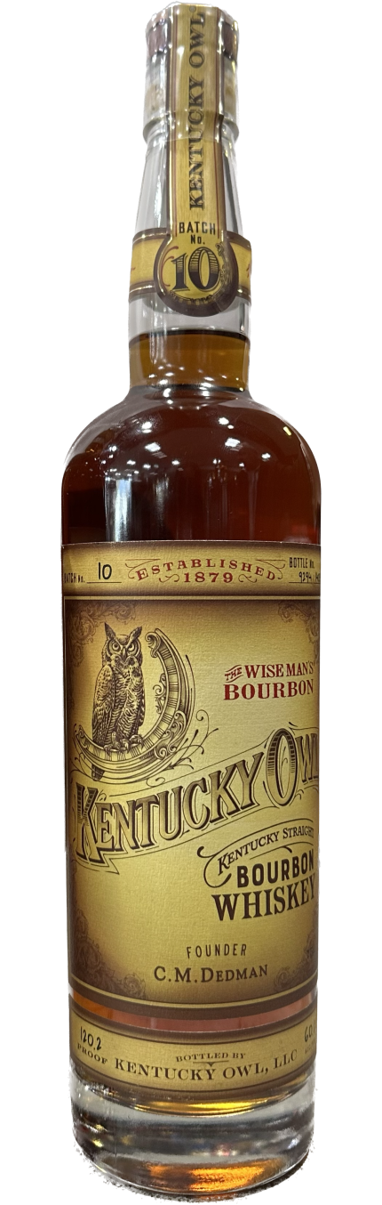 KENTUCKY OWL BOURBON THE WISEMAN'S BATCH 10 KENTUCKY 750ML