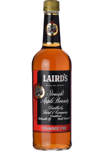LAIRDS APPLE BRANDY STRAIGHT BOTTLED IN BOND NEW JERSEY 750ML