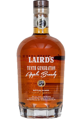 LAIRDS APPLE BRANDY TENTH GENERATION BOTTLED IN BOND NORTH CAROLINA 5YR 750ML