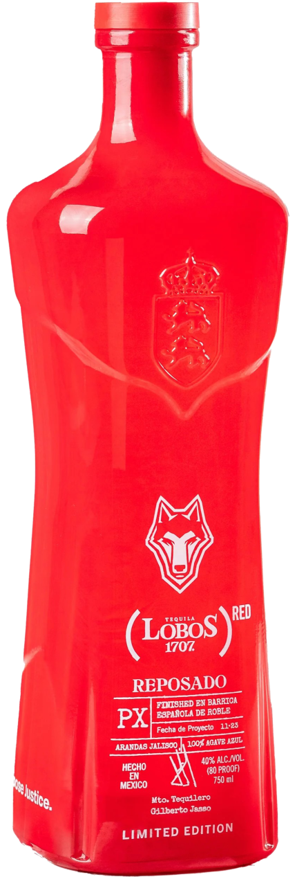 LOBOS 1707 TEQUILA REPOSADO RED LIMITED EDITION PX FINISHED 750ML