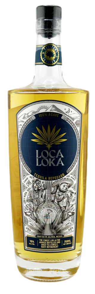 LOCA LOCA NOTCHE TEQUILA REPOSADO 750ML