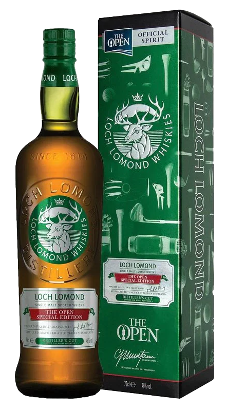 LOCH LOMOND SCOTCH SINGLE MALT THE OPEN DISTILLERS CUT 750ML - Image 1