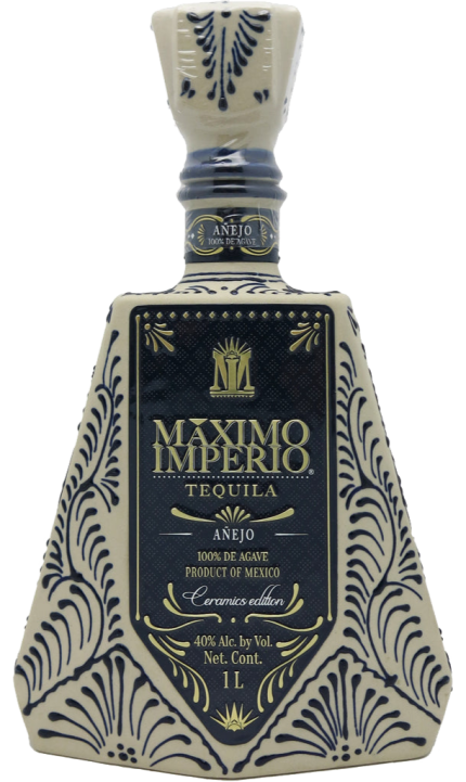 MAXIMO IMPERIO TEQUILA ANEJO CERAMIC BOTTLE 1LI