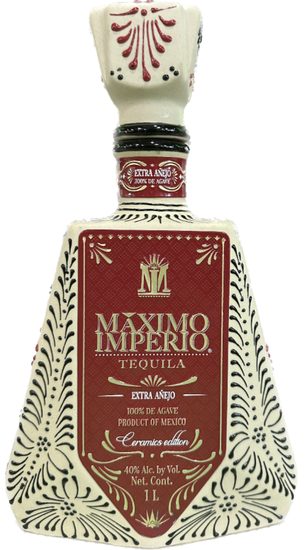 MAXIMO IMPERIO TEQUILA REPOSADO CERAMIC BOTTLE 1LI