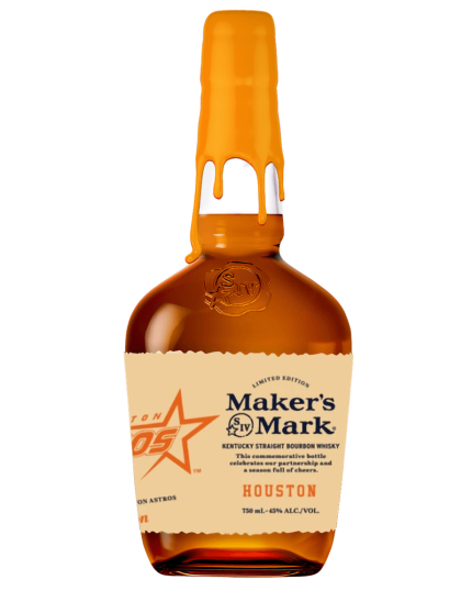 MAKERS MARK BOURBON STRAIGHT LIMITED HOUSTON ASTROS EDITION KENTUCKY 750ML