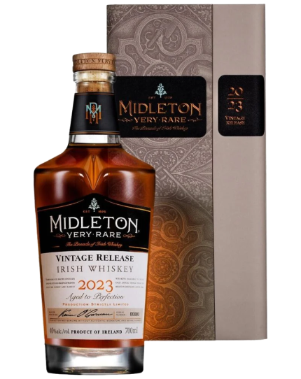 MIDLETON WHISKEY VERY RARE 2023 VINTAGE RELEASE IRISH 700ML