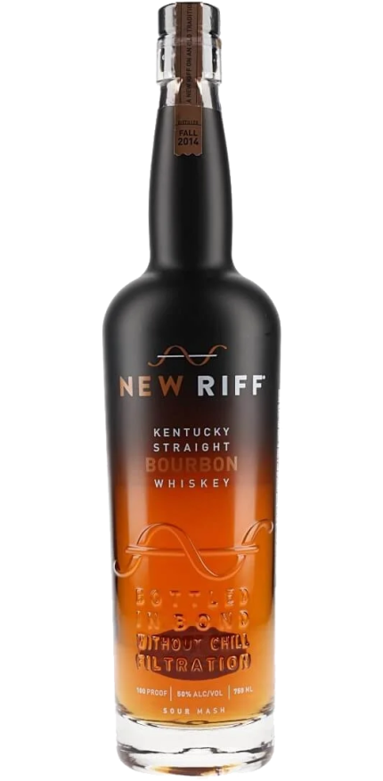 NEW RIFF BOURBON STRAIGHT SOUR MASH BOTTLED IN BOND KENTUCKY 750ML