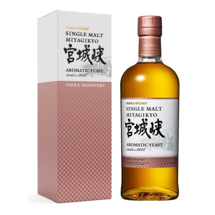 NIKKA WHISKY MIYAGIKYO SINGLE MALT AROMATIC YEAST BOTTLED IN 2022 JAPAN 750ML