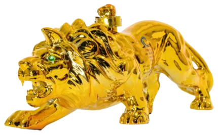 OCEANO AZUL GOLDEN LION TEQUILA ANEJO 1.75LI