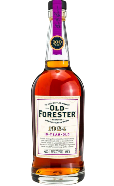 OLD FORESTER BOURBON 1924 KENTUCKY 10YR 750ML