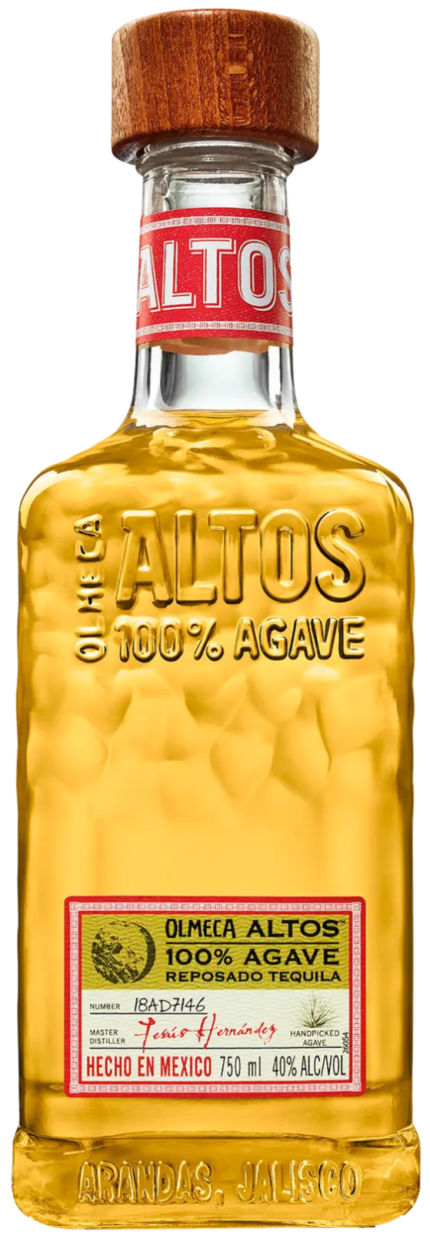 OLMECA ALTOS TEQUILA REPOSADO 750ML