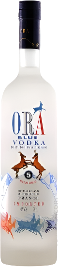 ORA BLUE VODKA FRANCE 750ML