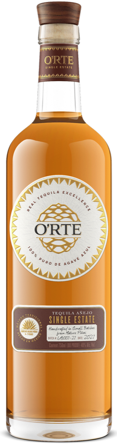 ORTE TEQUILA ANEJO SINGLE ESTATE 750ML